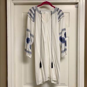 Vici Blue Heaven stitched dress